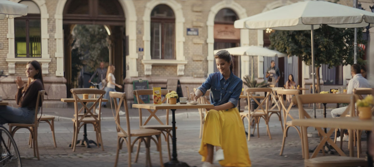 Still from TVC Najlepse Zelje Cookie