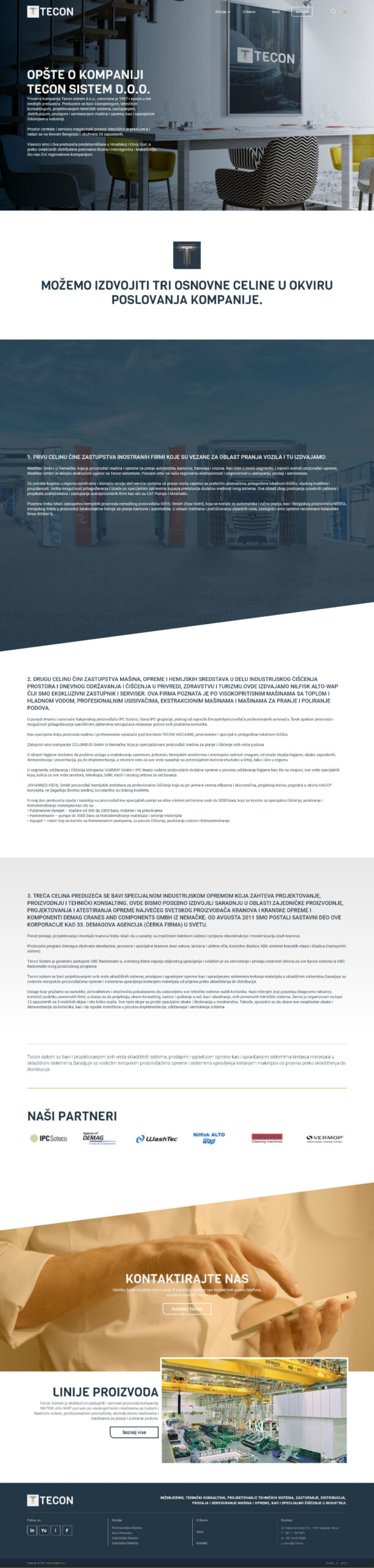 Tecon About company
