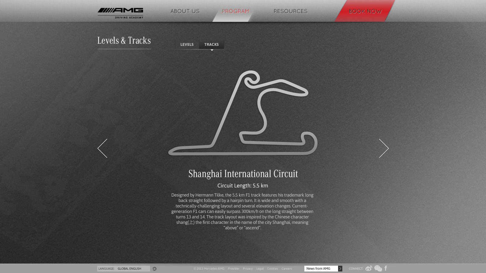2014 website: Shanghai International Circuit