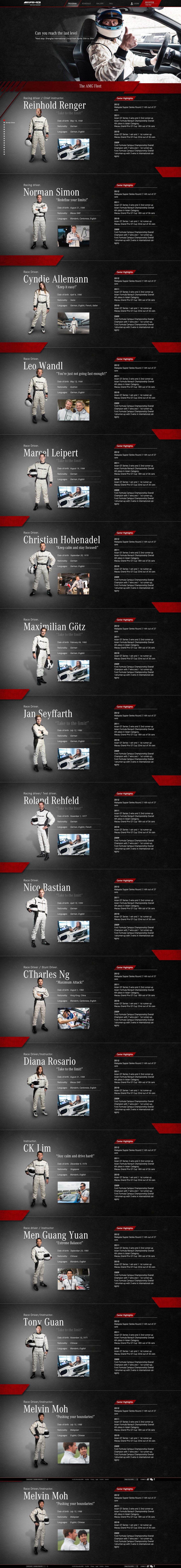 2015 website, Instructors, full length