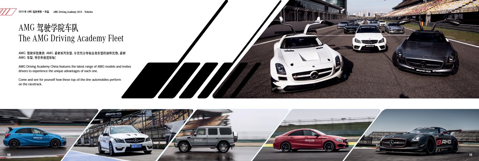 Brochure spread: The fleet