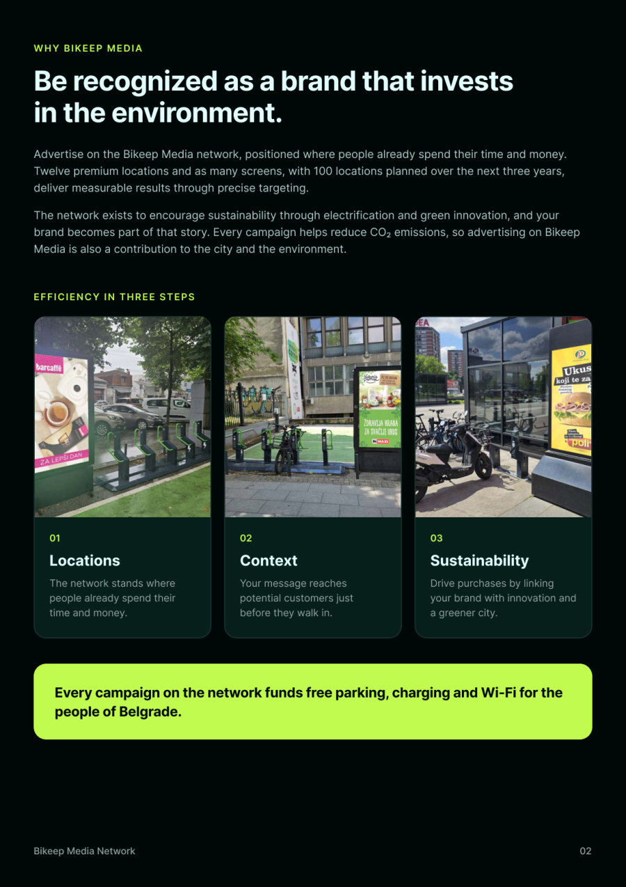 Deck page: why advertise with us