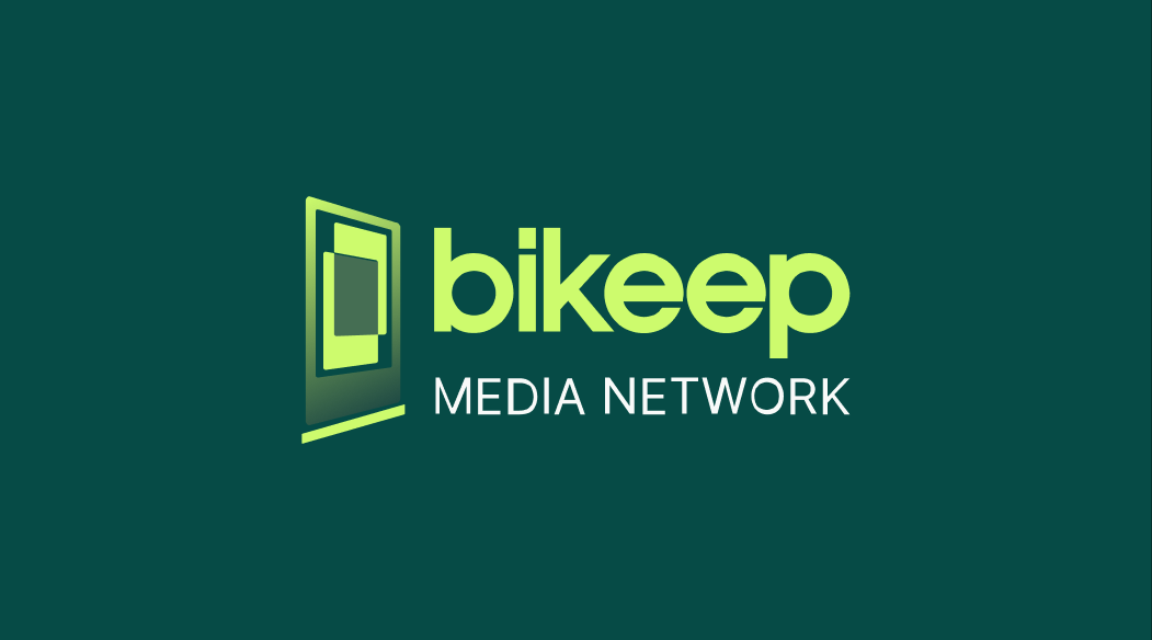 Color logo on Teal