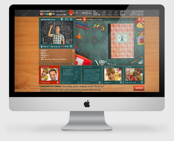 ABVGD, distance learning website for kids abroad