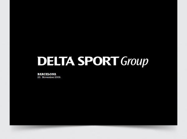 Delta Sport Group, corporate presentation