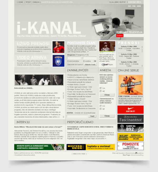 i-Kanal, internet TV channel