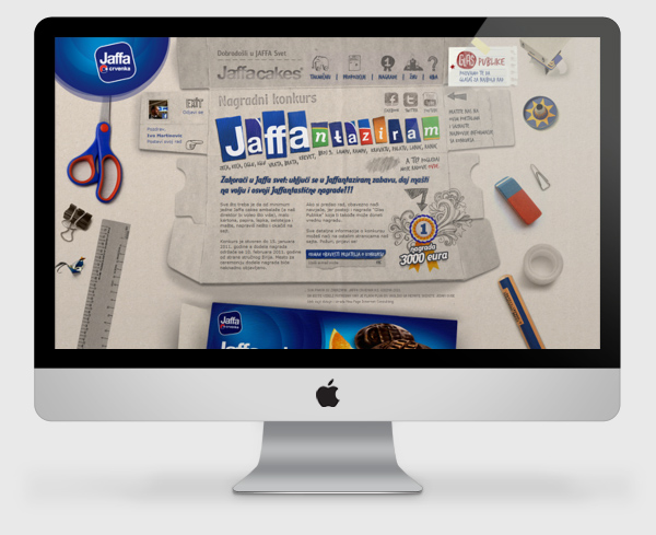 Jaffa Cakes, online competition Jaffantaziram
