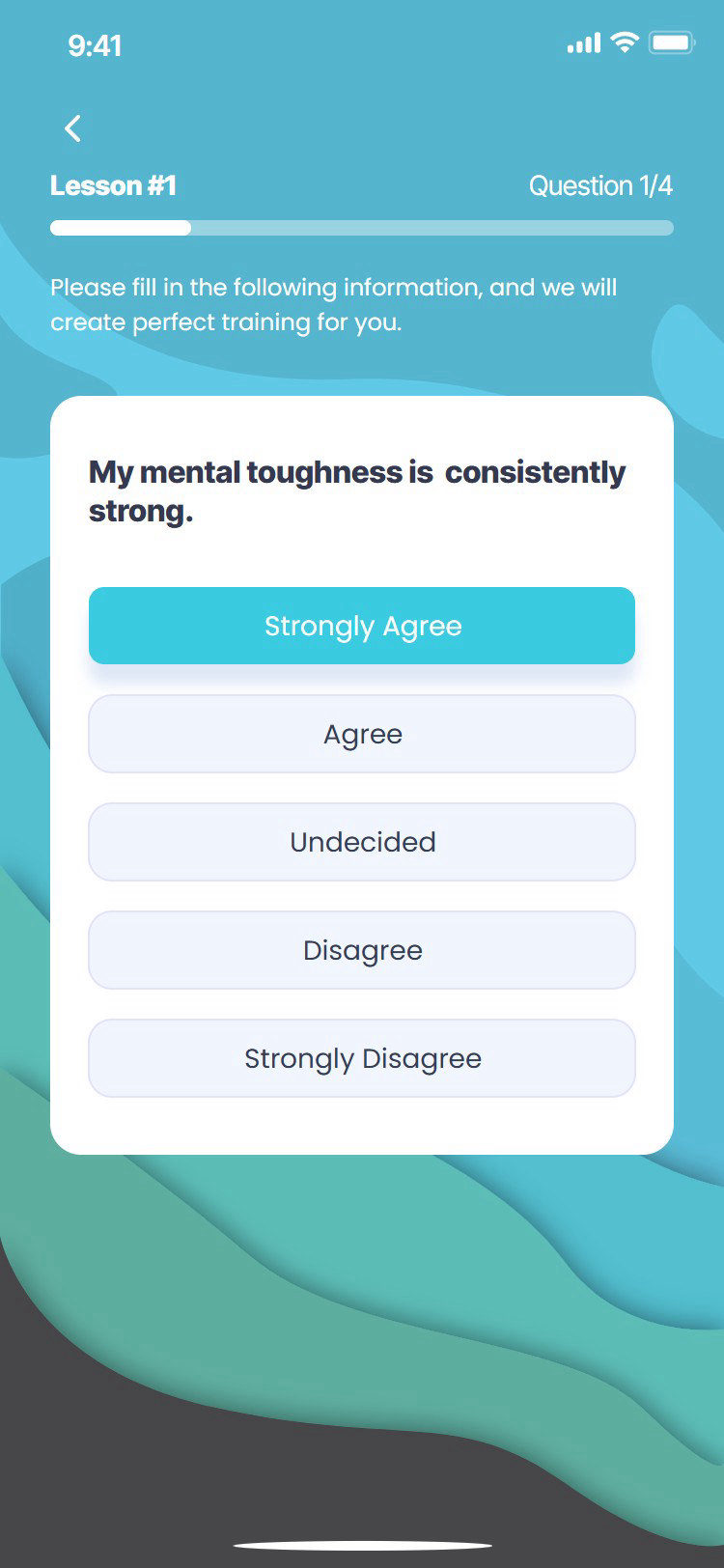 Mental Mastery app: mental toughness