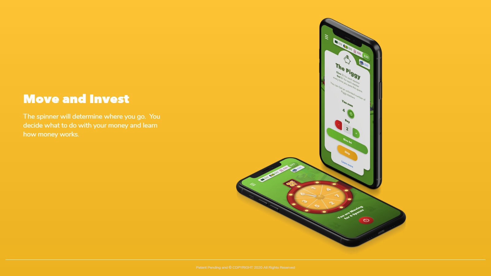 Program deck: move and invest