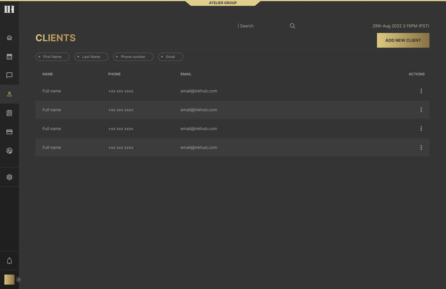 Client list