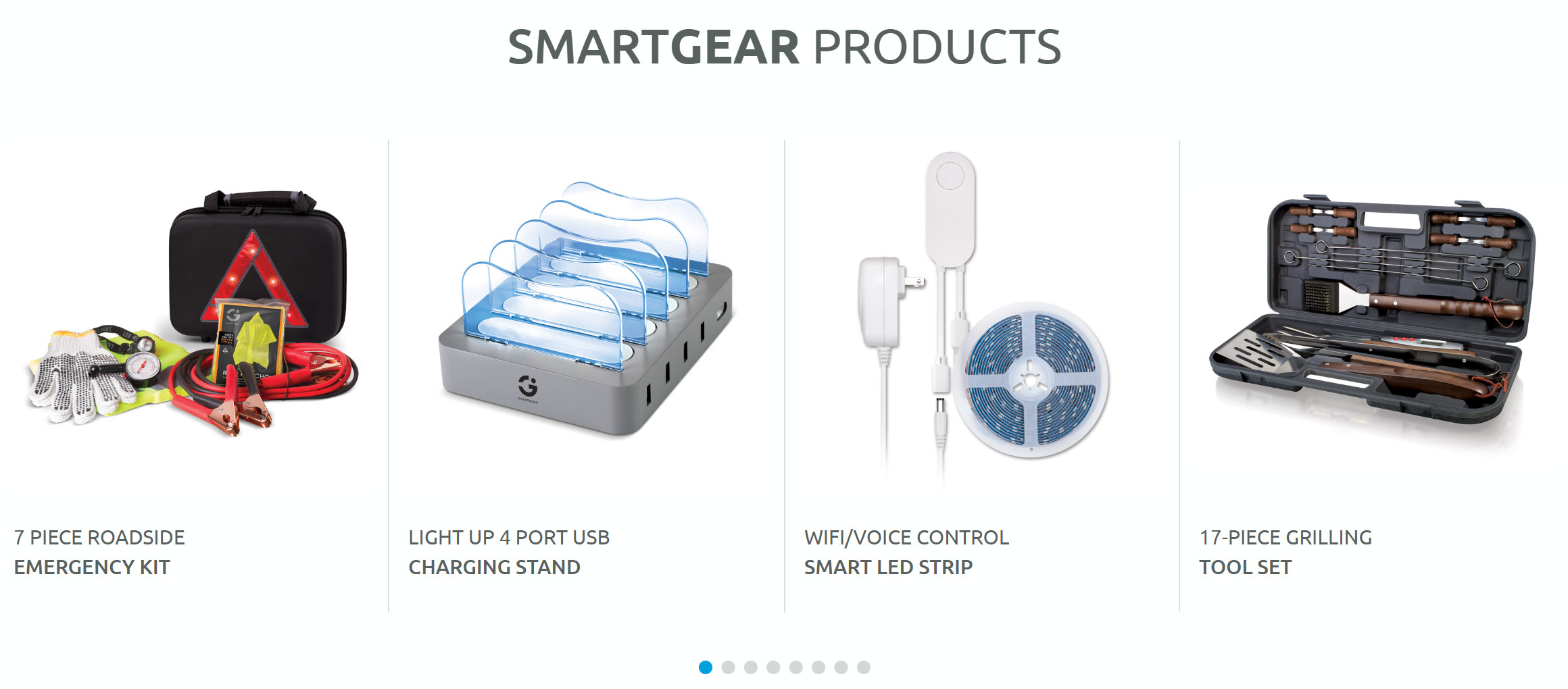 Brand product strip