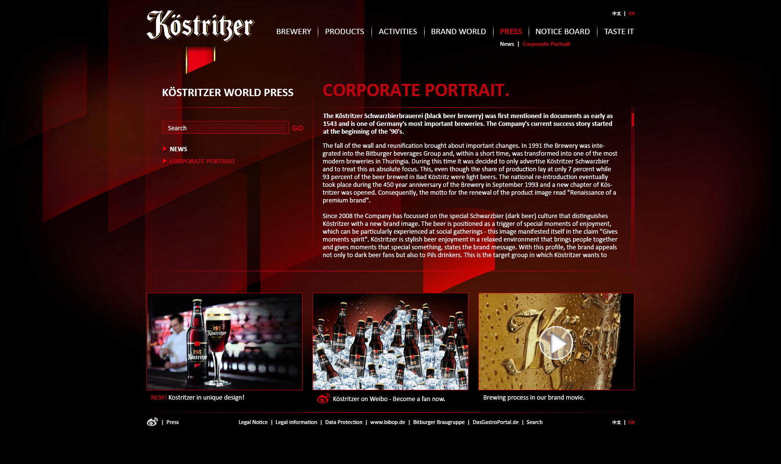Press, corporate portrait