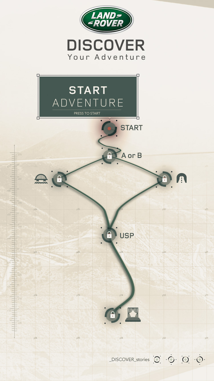 Start your adventure route