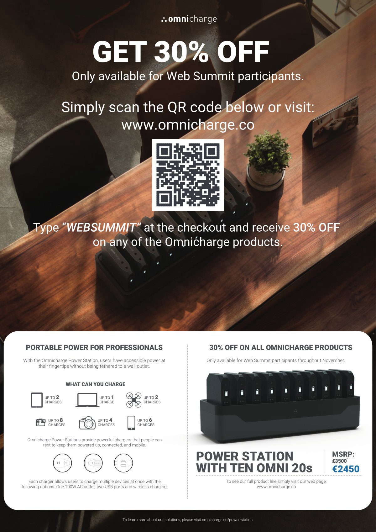 Flyer, Web Summit 2018