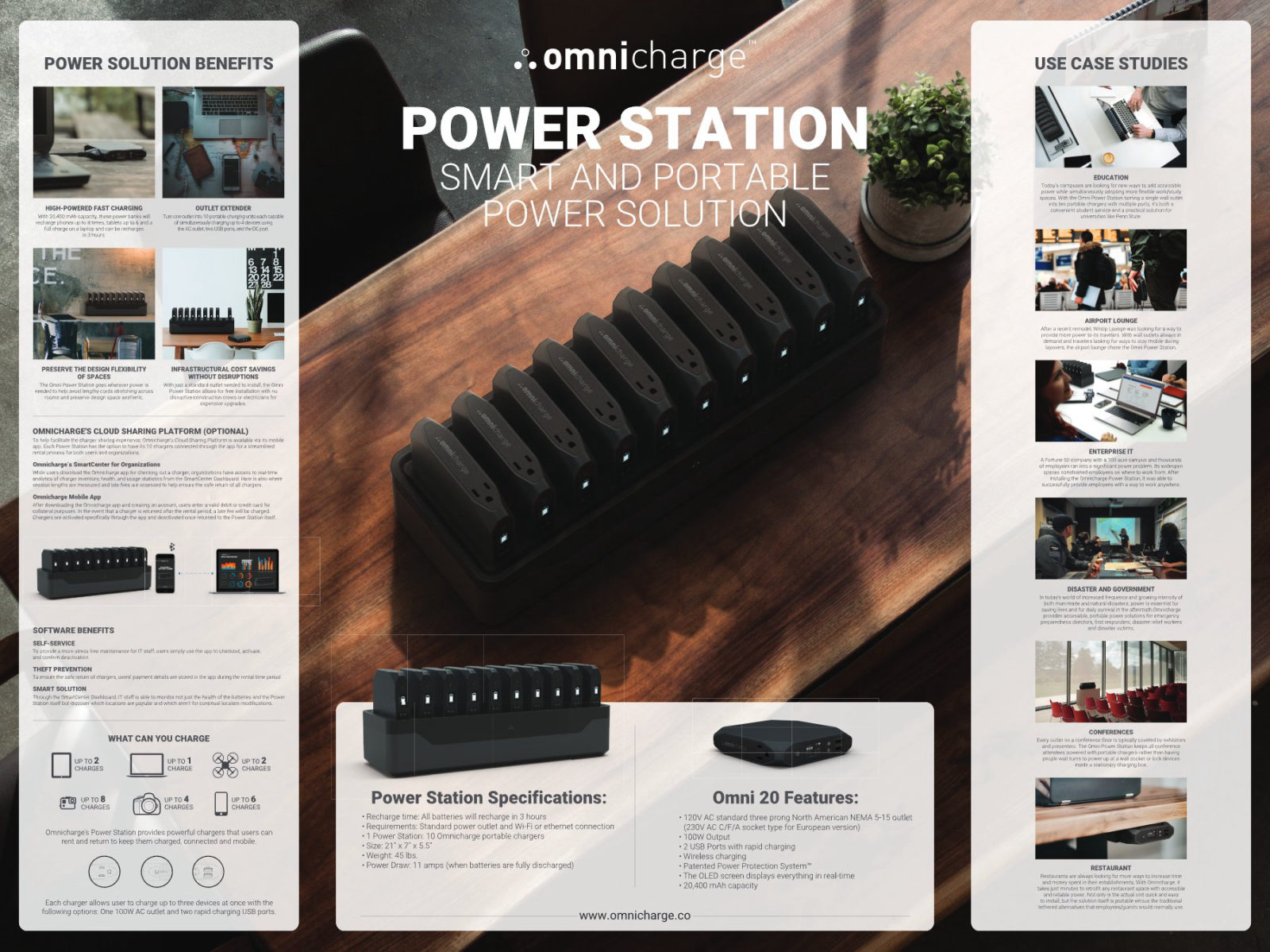 Trade show board, Power Station, 2018