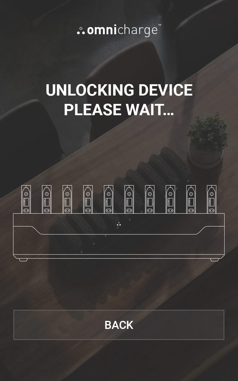 Kiosk app: Unlocking