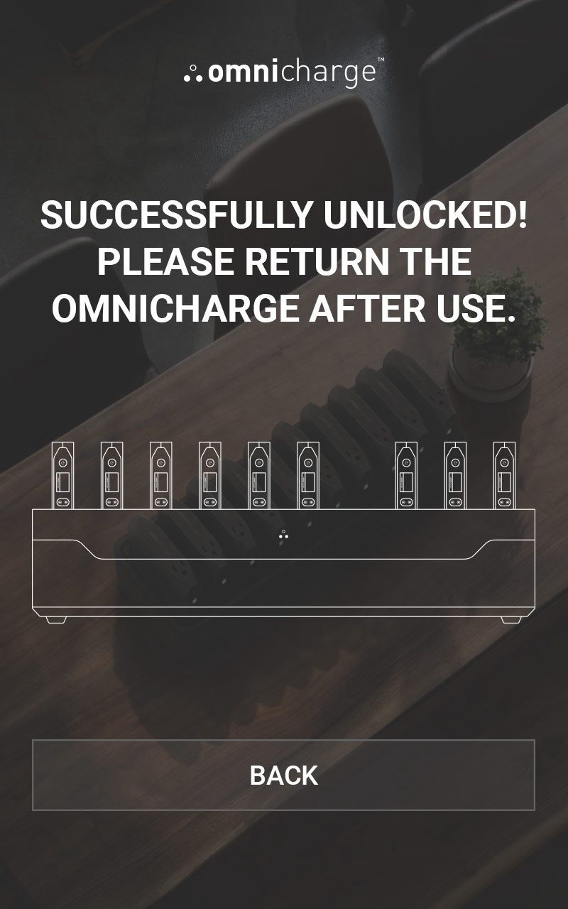Kiosk app: Success