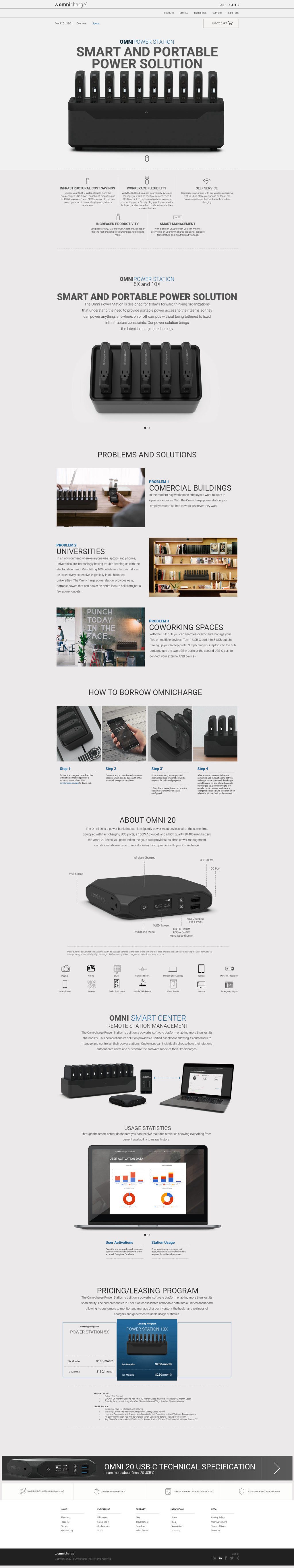 Power Station product page, 2019