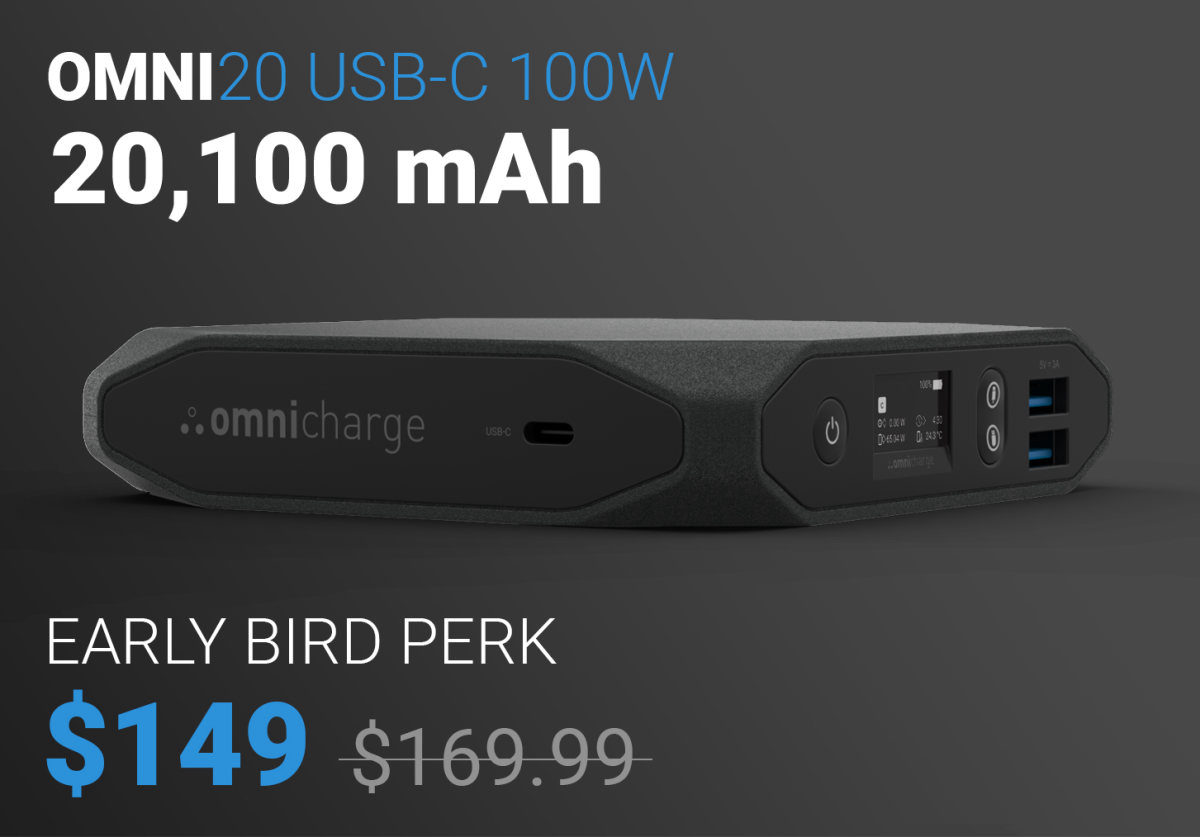 Perk card for the Omni 20 USB-C