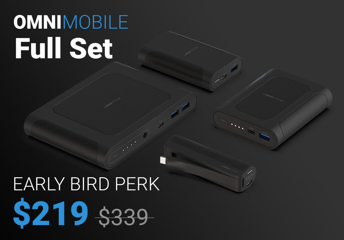 Perk cards for the Omni Mobile Series