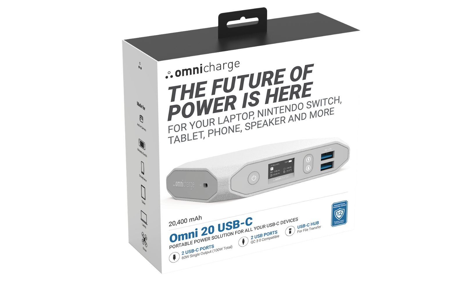 Omni 20 USB-C retail box, light edition