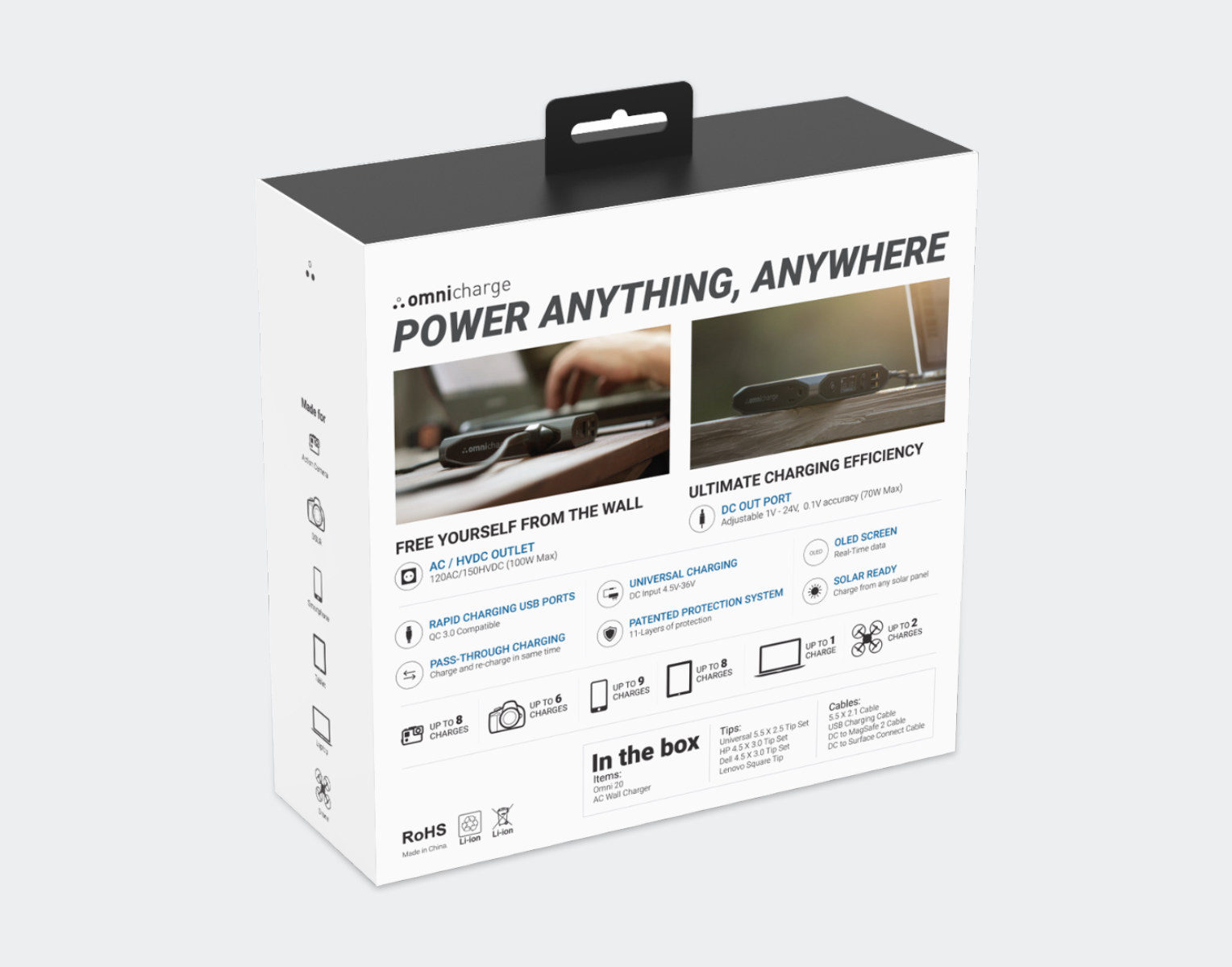 Retail packaging, back