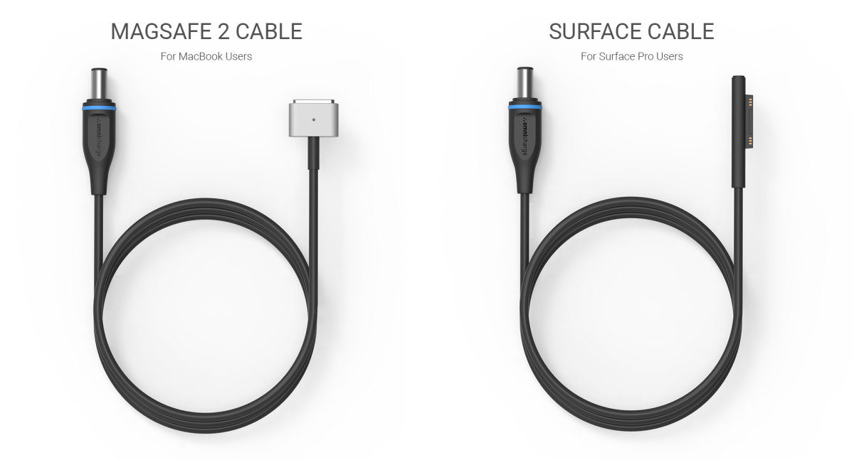 MagSafe 2 and Surface cables
