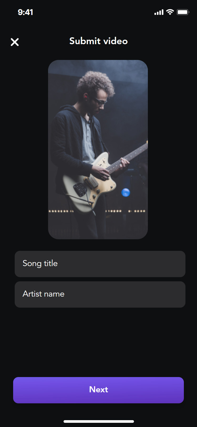Opening Act app: details