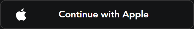 Opening Act sign in with Apple button