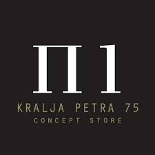P1 Concept Store logo, Kralja Petra 75