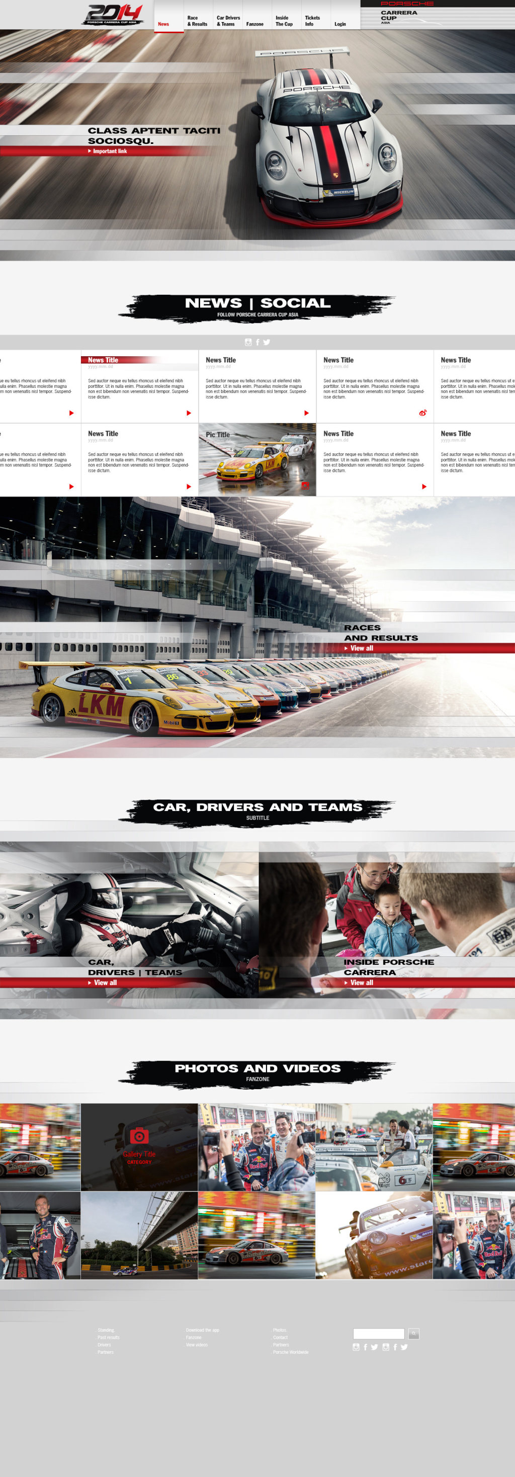 Home page, design direction 2, May 2014, full length