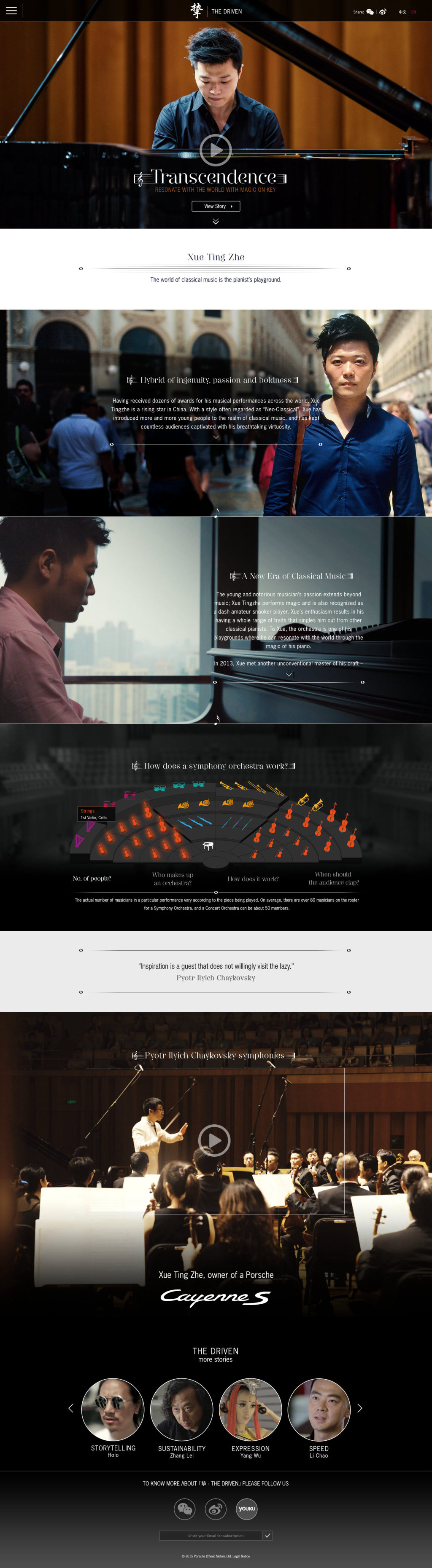 Story page of Xue Tingzhe, pianist, full length