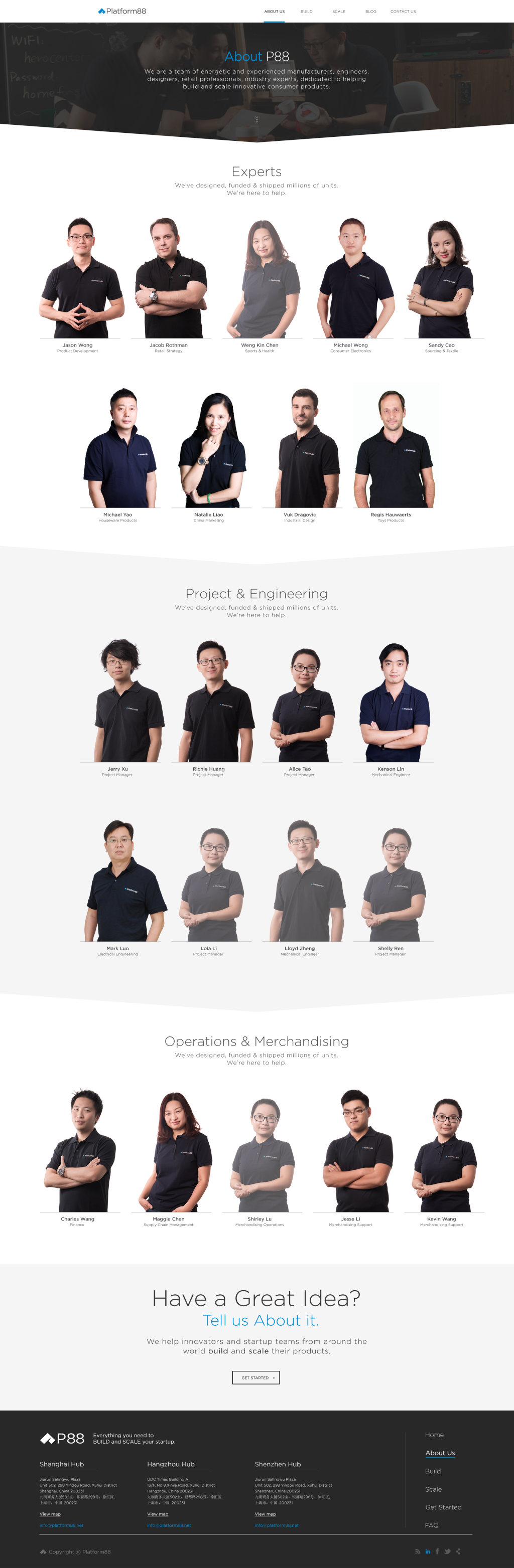 2015 About us page, full length