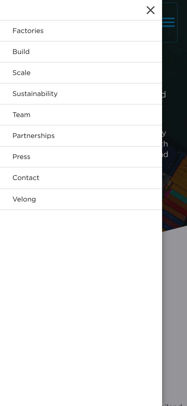 Navigation menu on a phone