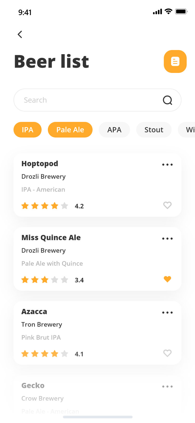 Pour Choices guest app: add a round