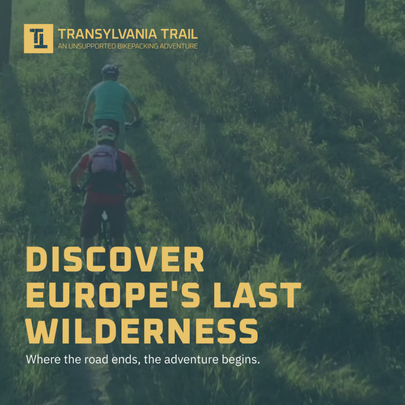 Post: Discover Europe's last wilderness, aerial of a rider