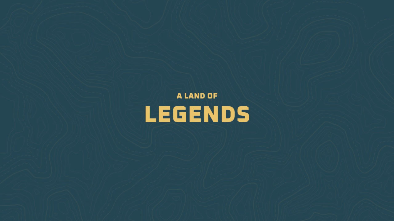 Title card: A land of legends