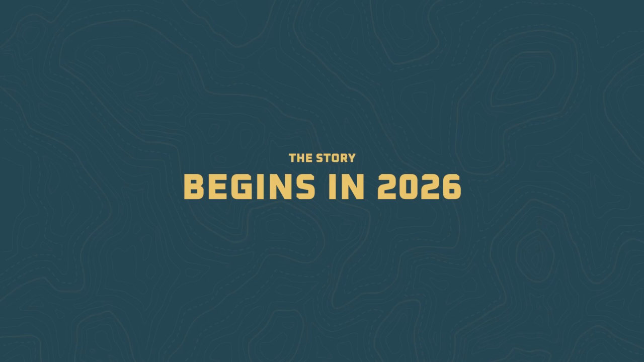 Title card: The story begins in 2026