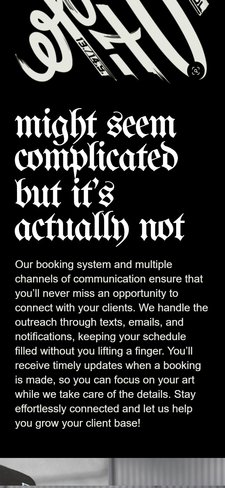 How it works on a phone