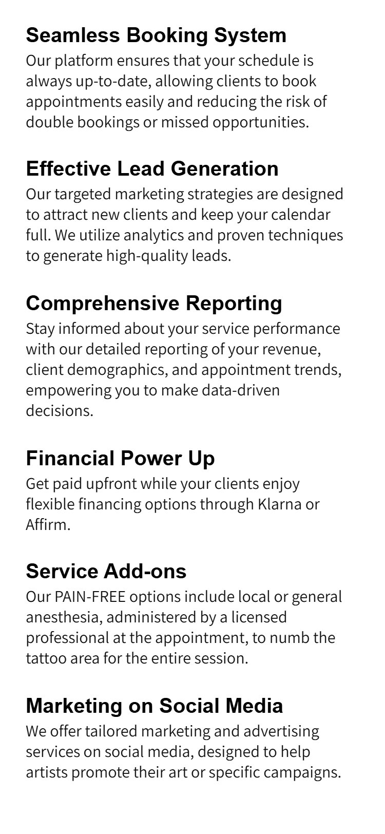 Services on a phone